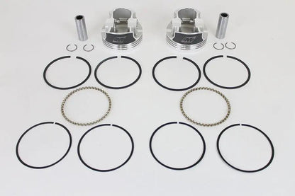 Wiseco Tracker Series 883cc Piston Set .030 Oversize for Harley Davidson XL (Fits 1986-1995) by Wiseco