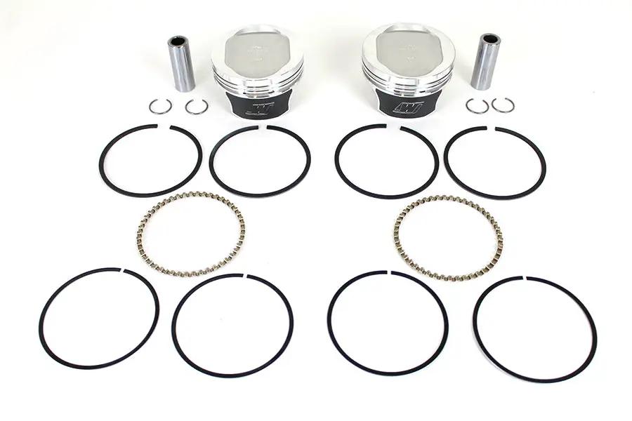 Wiseco Tracker Series 883cc Piston Set .030 Oversize for Harley Davidson XL (Fits 1986-1995) by Wiseco