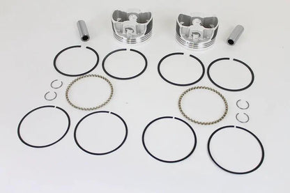 Wiseco Tracker Series 883cc Piston Set .030 Oversize for Harley Davidson XL (Fits 1986-1995) by Wiseco