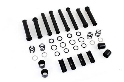 Motorshop M8 Pushrod Cover Kit Black for Harley Davidson FLT and FLST Models by Motorshop