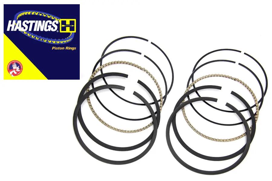 Hastings Rings 2M4941-005 Piston Ring Set for Harley Davidson FXST and FLST Models by Hastings Rings