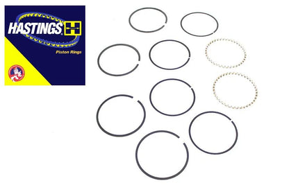 Hastings Rings 74 Inch Moly Piston Ring Set .005 for Harley Davidson EL and FL Models by Hastings Rings