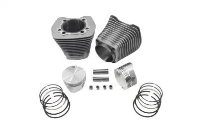 Motorshop 88 Inch Evolution Big Bore Cylinder Kit Silver for Harley Davidson FXR by Motorshop