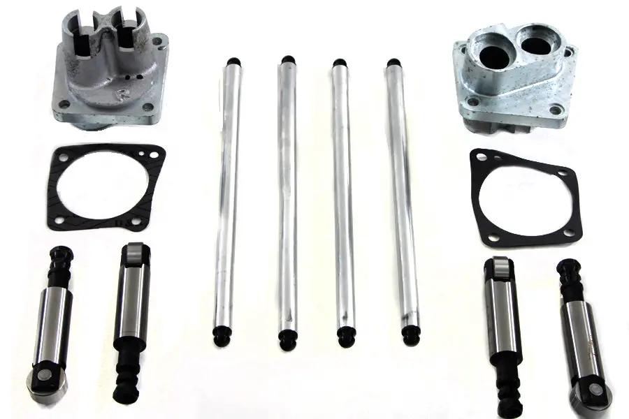 Motorshop Solid Tappet Kit Zinc for Harley Davidson FL 1966-1975 - Part Number 11-1524 by Motorshop