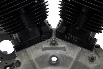 Motorshop Replica 74 Inch Knucklehead Cylinder Kit Black for Harley Davidson FL 1941-1947 by Motorshop