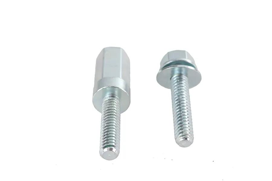 V-Twin M8 Lower Rocker Cover Screw Standard Set Zinc Plated for Harley Davidson FLT & FXST by V-Twin