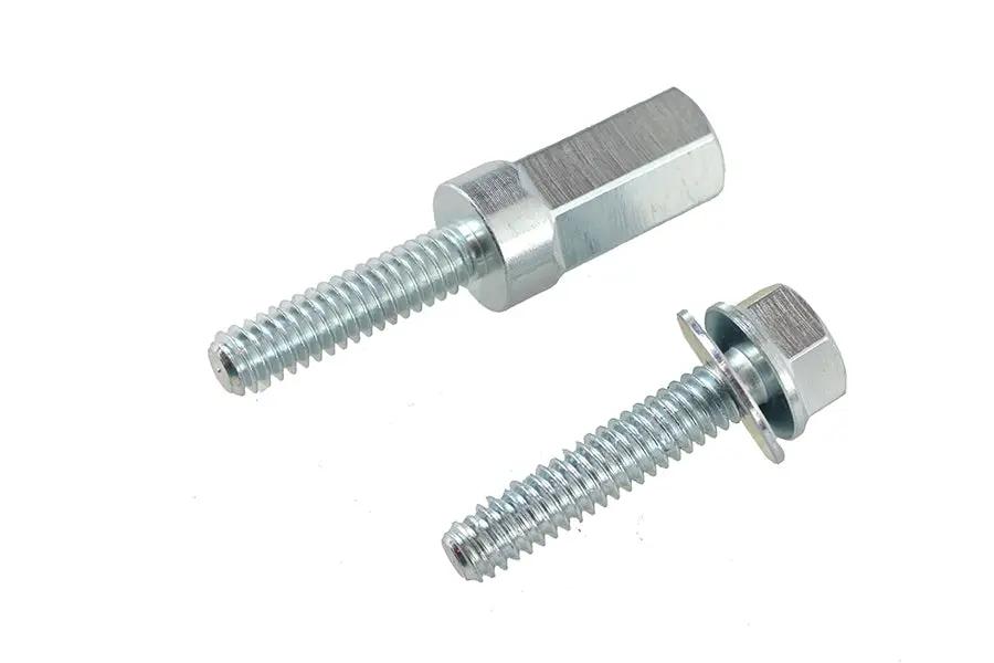 V-Twin M8 Lower Rocker Cover Screw Standard Set Zinc Plated for Harley Davidson FLT & FXST by V-Twin