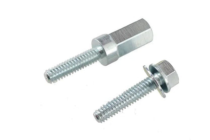 V-Twin M8 Lower Rocker Cover Screw Standard Set Zinc Plated for Harley Davidson FLT & FXST by V-Twin