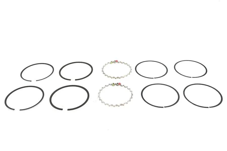 Rowe 74 Inch Piston Ring Set .020 Oversize for Harley Davidson FL (1954-1963) by Rowe