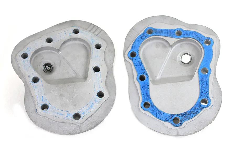 Motortechnic Aluminum Cylinder Head Set for Harley Davidson UL (1937-1946) by Motortechnic