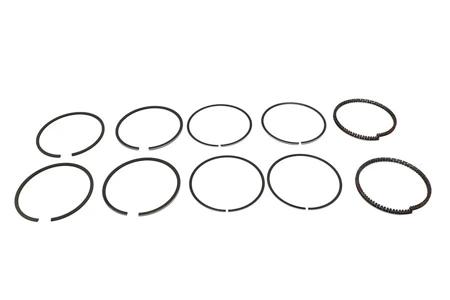 Rowe 74 Inch Piston Ring Set with .070 Oversize for Harley Davidson FL 1954-1963 by Rowe