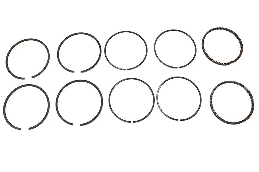 Rowe 74 Inch Piston Ring Set with .070 Oversize for Harley Davidson FL 1954-1963 by Rowe
