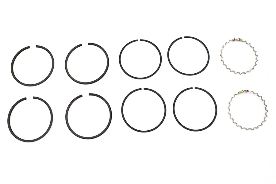 Rowe 61 Inch Piston Ring Set .040 Oversize for Harley Davidson EL (1936-1940) by Rowe
