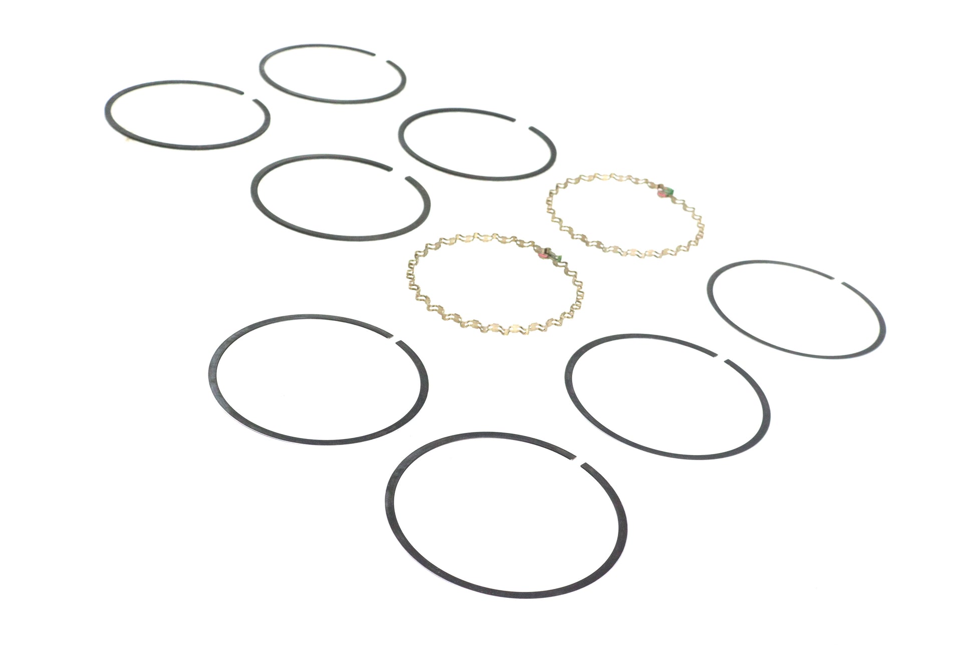 Rowe 28009C 80 Inch Shovelhead Piston Ring Set .020 Oversize for Harley Davidson FL and FX Models by Rowe