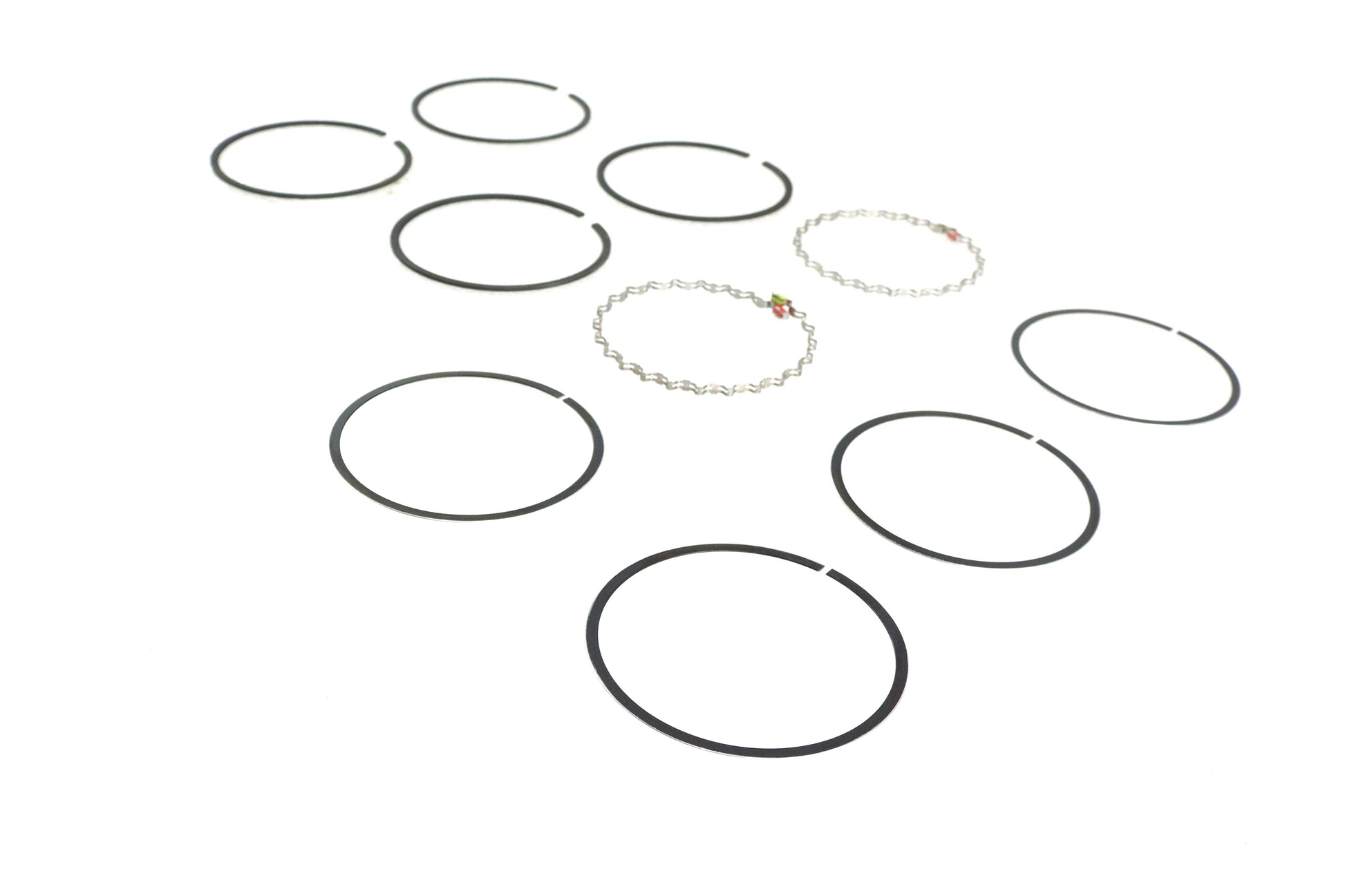Rowe 28010C 80 inch Shovelhead Piston Ring Set .030 Oversize for Harley Davidson FL and FX Models by Rowe