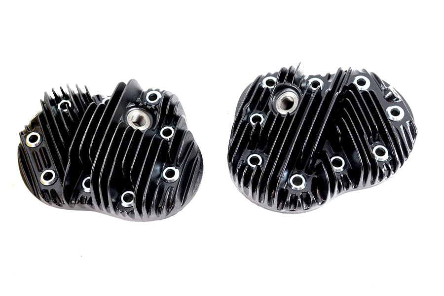 Motorshop Raw Iron Cylinder Head Set for Harley Davidson UL 1937-1946 by Motorshop
