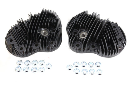 Motorshop Raw Iron Cylinder Head Set for Harley Davidson UL 1937-1946 by Motorshop