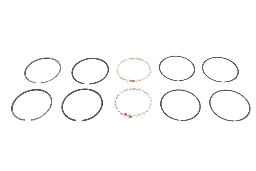 Rowe 28011C 80 Inch Shovelhead Piston Ring Set .040 Oversize for Harley Davidson FL & FX Models by Rowe