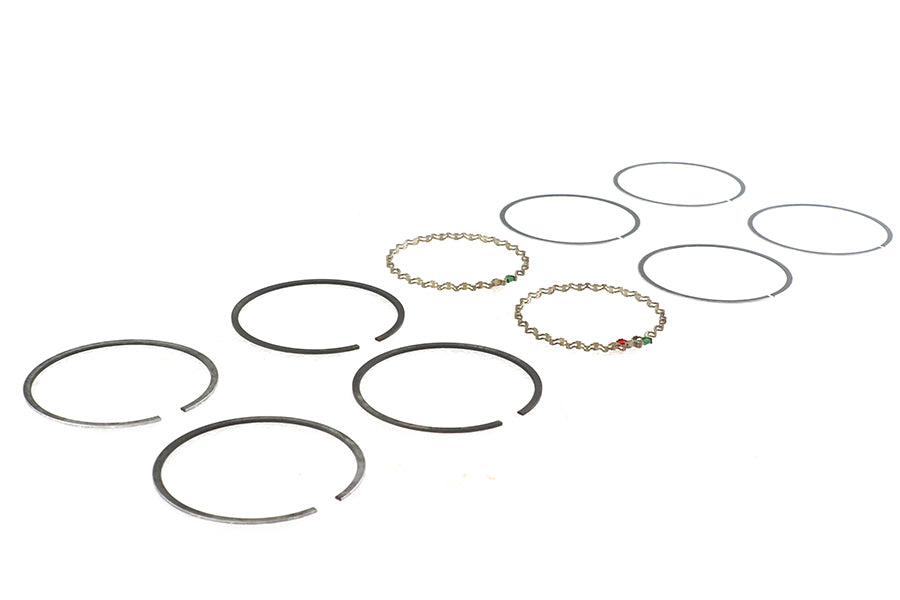 Rowe 28011C 80 Inch Shovelhead Piston Ring Set .040 Oversize for Harley Davidson FL & FX Models by Rowe