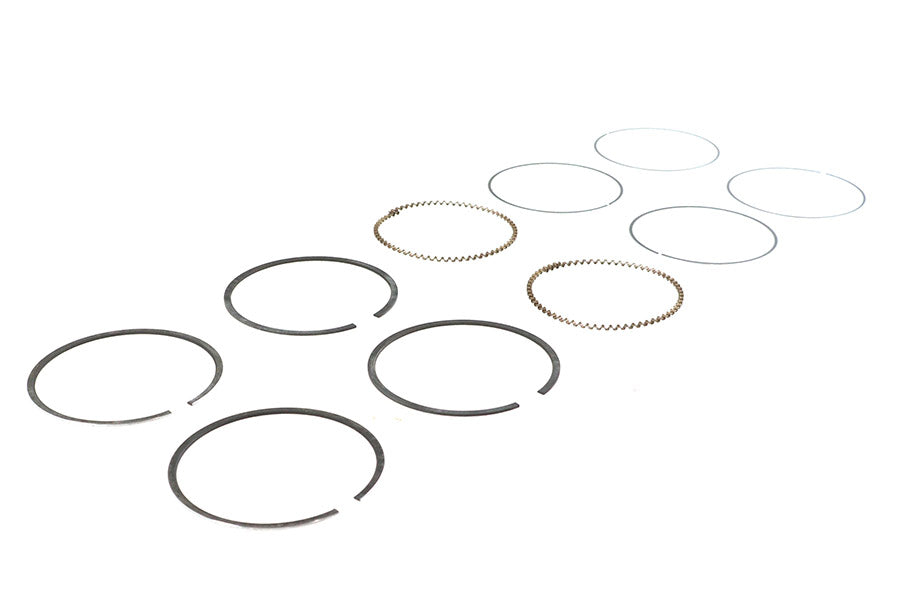 Rowe 28025M 88 Inch Twin Cam Moly Piston Ring Set .005 Oversize for Harley Davidson FLST & FXST by Rowe