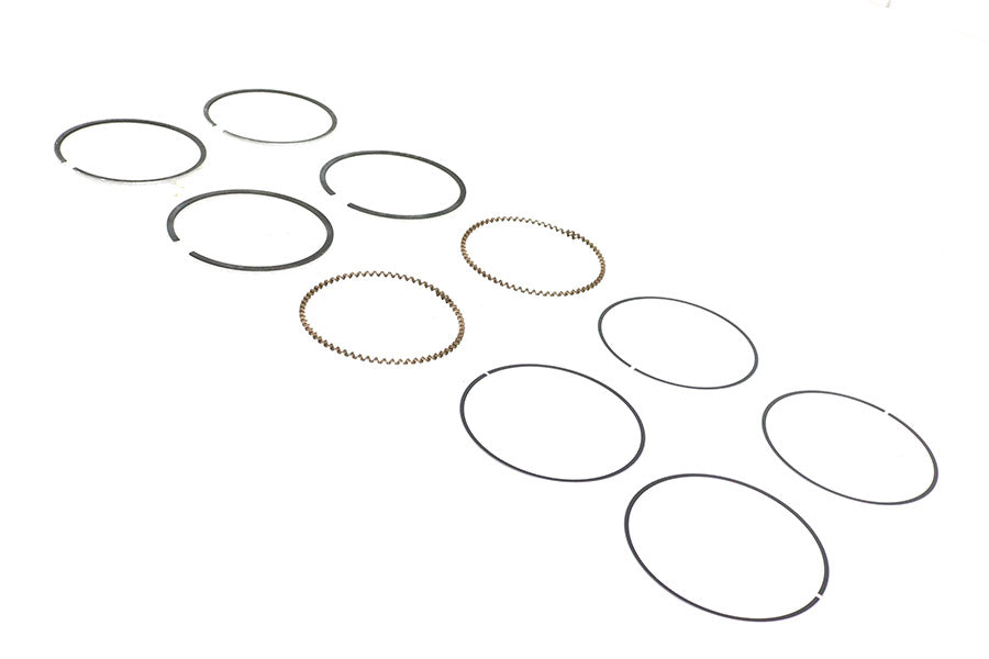 Rowe 28025M 88 Inch Twin Cam Moly Piston Ring Set .005 Oversize for Harley Davidson FLST & FXST by Rowe
