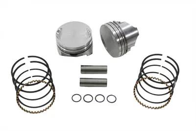 Keith Black 390 Hypereutectic Alloy 1000cc Piston Set .030 Oversize for Harley Davidson XL by Keith Black