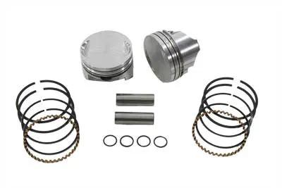 Keith Black 390 Hypereutectic Alloy Piston Set for Harley Davidson XL 1200cc .040 Oversize by Keith Black