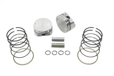 Keith Black 95 Inch Twin Cam Piston Set .010 - High-Performance Replacement for Harley Davidson FXST by Keith Black