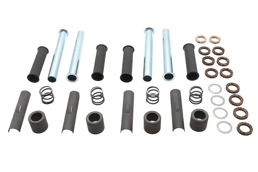 Colony Knucklehead Pushrod Cover Kit Parkerized for Harley Davidson FL and EL Models by Colony