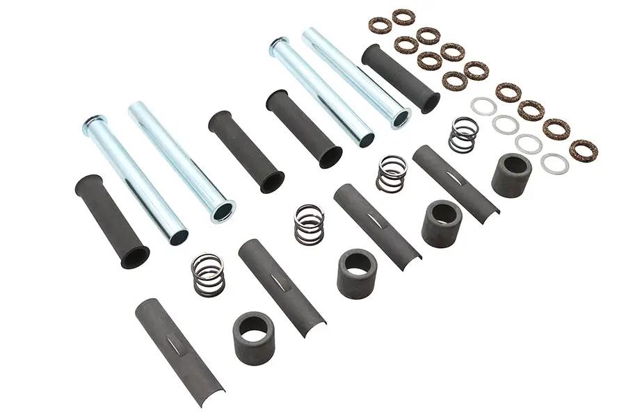 Colony Knucklehead Pushrod Cover Kit Parkerized for Harley Davidson FL and EL Models by Colony