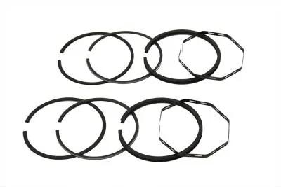 V-Twin 74 Inch FLH Piston Ring Set .010 Oversize for Harley Davidson FL Models by V-Twin