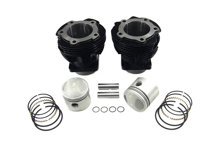 Motorshop 74 Inch Knucklehead Cylinder Piston Kit for Harley Davidson FL (1941-1947) by Motorshop