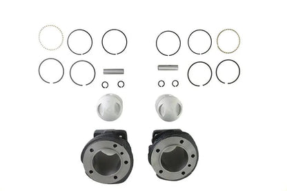 Motorshop Replica 80 Inch Shovelhead Cylinder Piston Kit for Harley Davidson FL and FX (1979-1984) by Motorshop