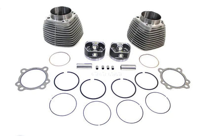 Motorshop 95 Inch Big Bore Twin Cam Cylinder and Piston Kit for Harley Davidson FXST and FLST Models by Motorshop