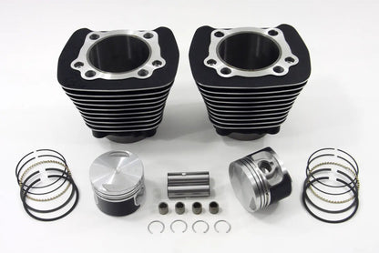 Motorshop XL 1200cc Cylinder and Piston Kit Black for Harley Davidson XL (1988-1997) by Motorshop
