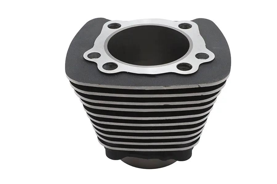 V-Twin Factory Sample Replica 1200cc Black Wrinkle Finish Cylinder for Harley Davidson XL by V-Twin