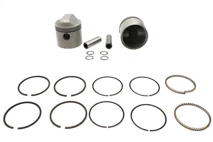 Motorshop Replica 900cc 3-Inch Piston Set with .010 Oversize for Harley Davidson XL by Motorshop