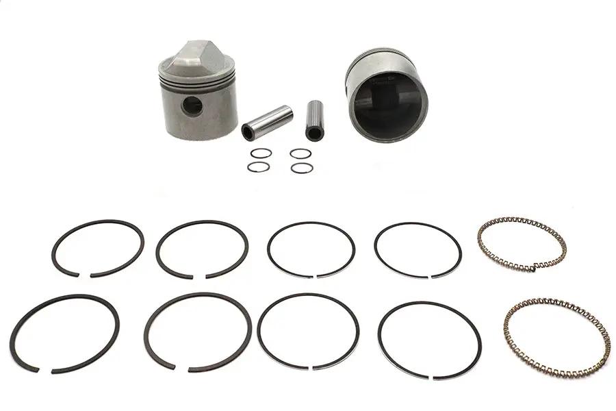 Motorshop Replica 900cc 3 Inch Piston Set .070 Oversize for Harley Davidson XL by Motorshop