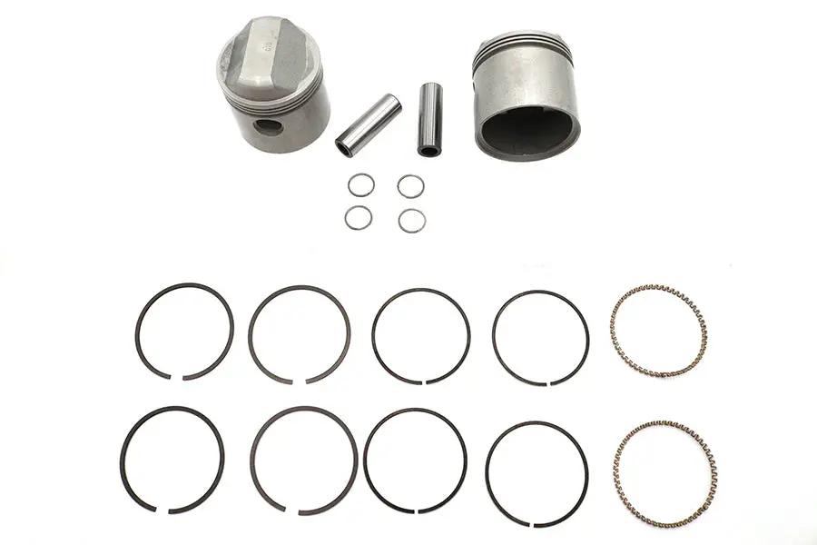 Motorshop Replica 900cc 3 Inch Piston Set .070 Oversize for Harley Davidson XL by Motorshop