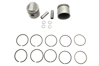 Motorshop Replica 900cc 3 Inch Piston Set .070 Oversize for Harley Davidson XL by Motorshop