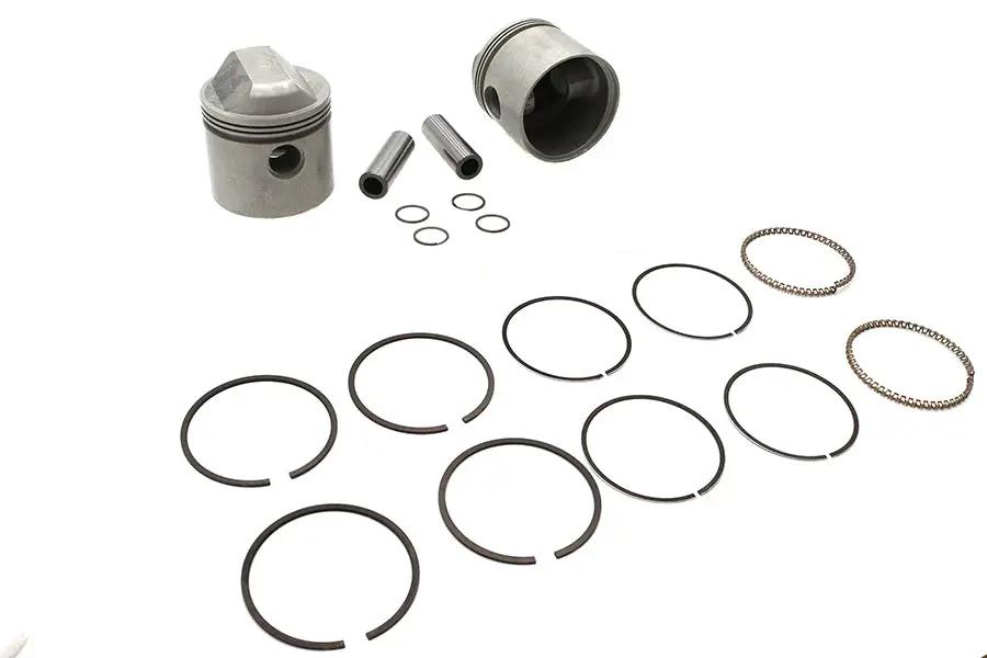Motorshop Replica 900cc 3 Inch Piston Set .070 Oversize for Harley Davidson XL by Motorshop