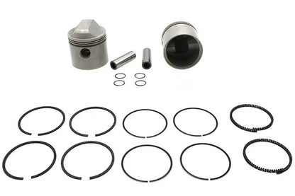 Motorshop Replica 1000cc Piston Set with .020 Oversize for Harley Davidson XL by Motorshop