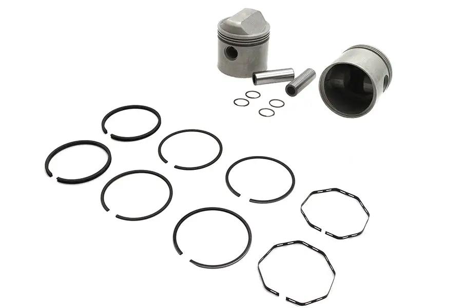Motorshop Replica 1000cc Piston Set with .070 Oversize for Harley Davidson XL by Motorshop