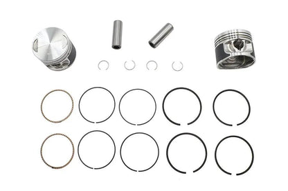 Motorshop Replica 883cc 3 Inch Piston Set Standard Size for Harley Davidson XL by Motorshop