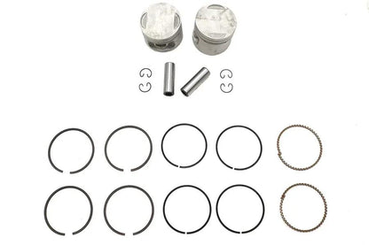 Motorshop Replica 883cc 3 Inch Piston Set .005 Oversize for Harley Davidson XL Models by Motorshop