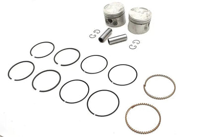 Motorshop Replica 883cc 3 Inch Piston Set .005 Oversize for Harley Davidson XL Models by Motorshop