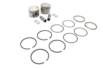 Motorshop Replica 883cc 3 Inch Piston Set .005 Oversize for Harley Davidson XL Models by Motorshop
