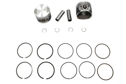 Motorshop Replica 883cc 3 Inch Piston Set .030 Oversize for Harley Davidson XL by Motorshop