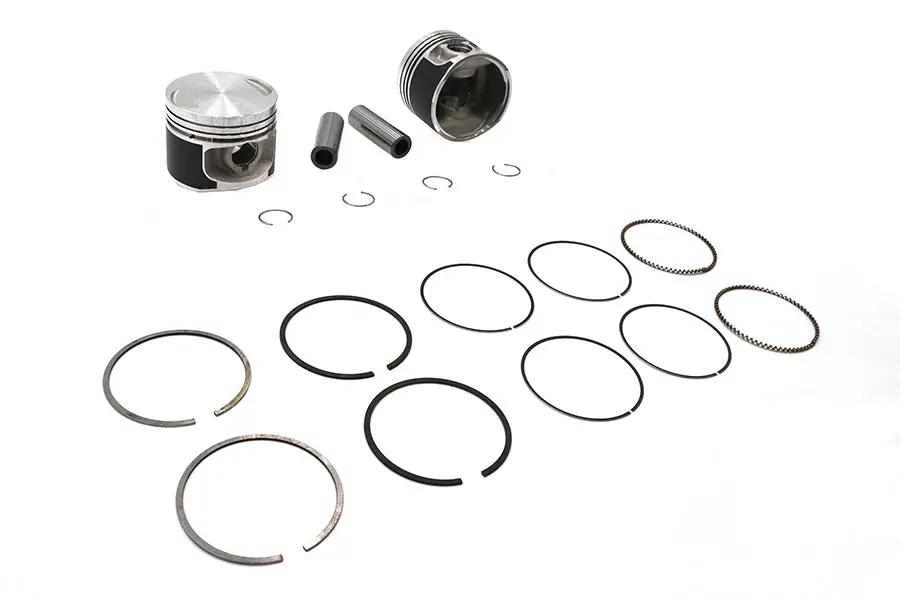Motorshop Replica 883cc 3 Inch Piston Set .030 Oversize for Harley Davidson XL by Motorshop
