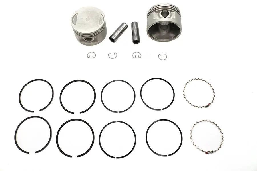 Motorshop Replica 1200cc 3-1/2 Inch Piston Set with Rings and Accessories by Motorshop